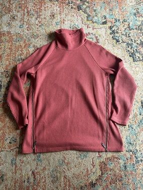 L.L. Bean Signature Sweater with zippers  M